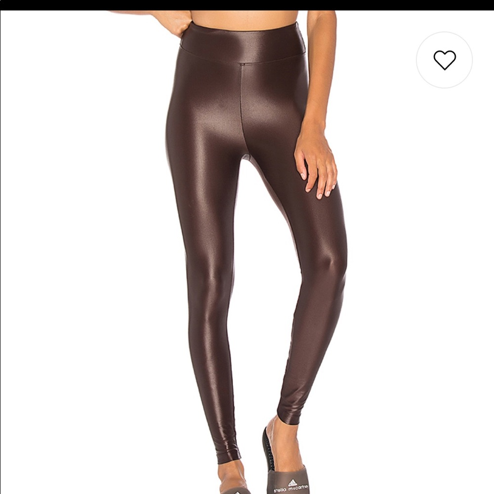 Koral lustrous chocolate small legging high waist